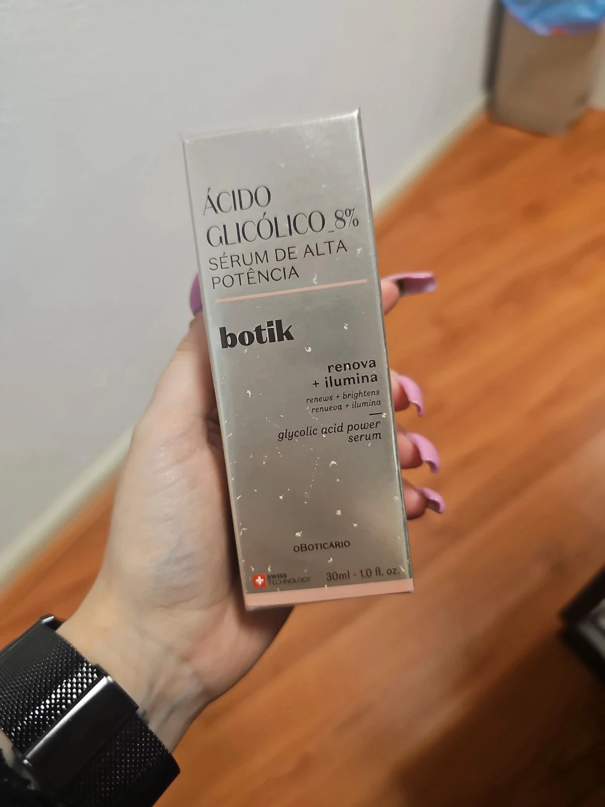 Sérum de Alta Potência Ácido Glicólico Botik, 30ml